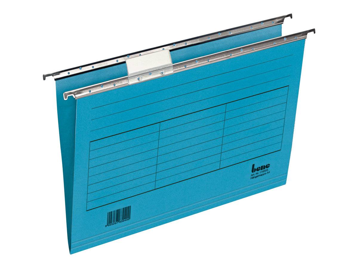 Bene Hängeregister - für A4 - Blau