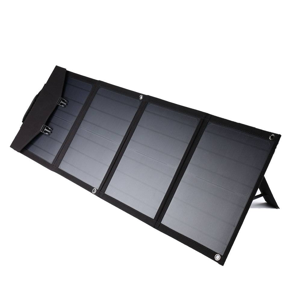 Faltbares Solarpanel 80W - Monokristalline Powerstation mit USB - Hocheffizient & tragbar