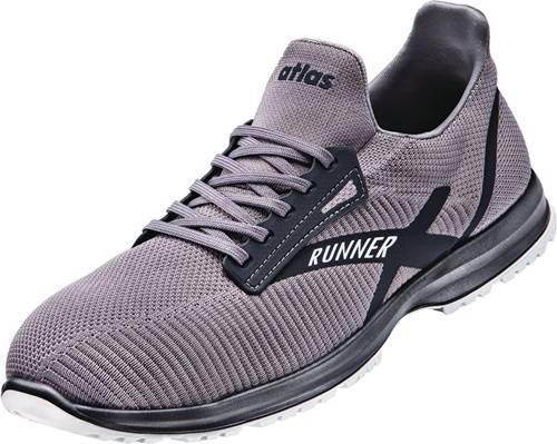 Sicherheitsschuh RUNNER 65 ESD Gr.38 W.10 grau S1P SRC EN20345 ATLAS