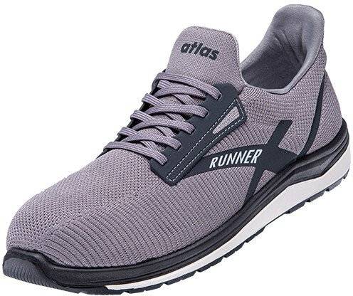 ESD Halbschuh RUNNER 65, W10, S1P, stone grey, Größe 39