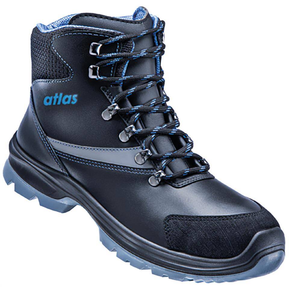 ESD Sicherheitsschuh alu-tec 735 2.0 XP, W12, S3, Glattleder, Unisex, schwarz, Größe 37