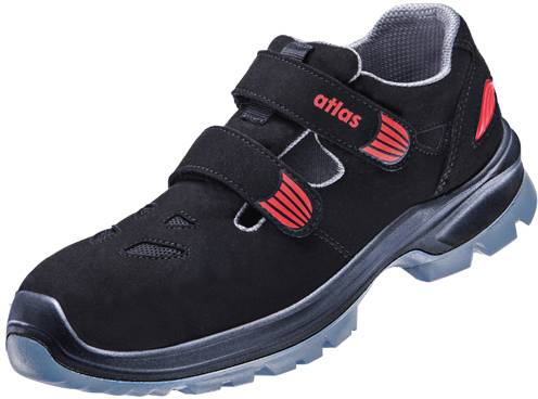 ESD Sandale SL 36 red 2.0, S1, Sportline, Unisex, schwarz/rot, Größe 36