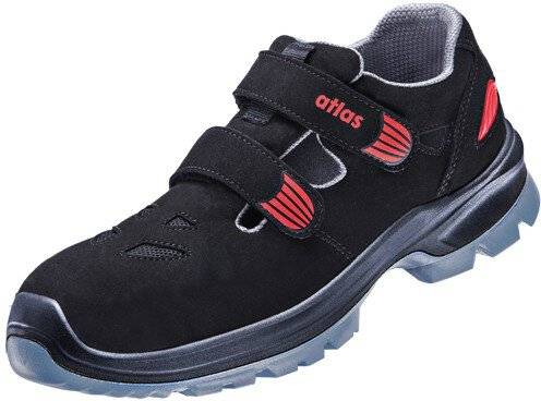 ESD Sandale SL 36 red 2.0, S1, Sportline, Unisex, schwarz/rot, Größe 42