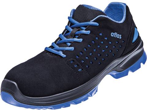 ESD Halbschuh SL 40 blue 2.0, S1, Sportline, Unisex, schwarz/royal blau, Größe 36