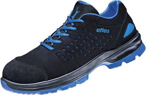 ESD Halbschuh SL 405 XP blue 2.0, W14, S1P, Sportline, Unisex, schwarz/royal blau, Größe 49