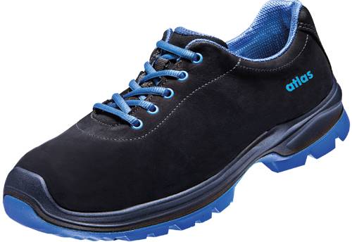 ESD Halbschuh SL 605 XP blue 2.0, S3, Nubukleder, Unisex, schwarz/royal blau, Größe 36