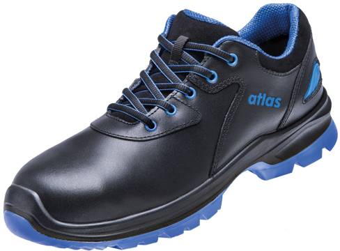 ESD Halbschuh SL 645 XP blue 2.0, S3, Glattleder, Unisex, schwarz/royal blau, Größe 37