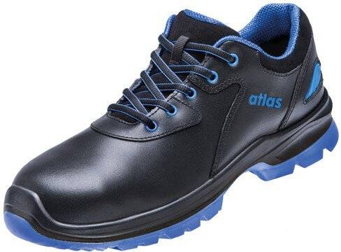 ESD Halbschuh SL 645 XP blue 2.0, W14, S3, Glattleder, Unisex, schwarz/royal blau, Größe 44