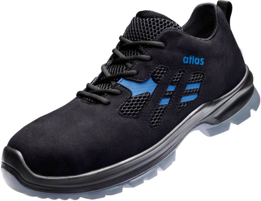Sicherheitshalbschuh S1P Flash 2405 ESD 30500-47 Größe 47 Farbe schwarz/blau/gelb Typ Halbschuh Modell Flash 2405 Schu