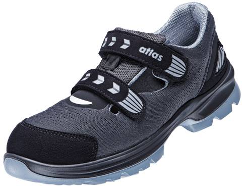 ESD Sandale FLASH 1605 XP, S1P, Mesh, Unisex, anthrazit/schwarz, Größe 36