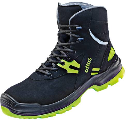 ESD Sicherheitsschuh FLASH 8265 XP, S3, Sportline, Unisex, schwarz/neon-gelb, Größe 36