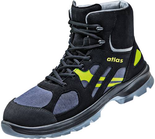 Sicherheitsschuh GTX 8205 XP, S3, Cordura, Unisex, schwarz/anthrazit/neon-gelb, Größe 36