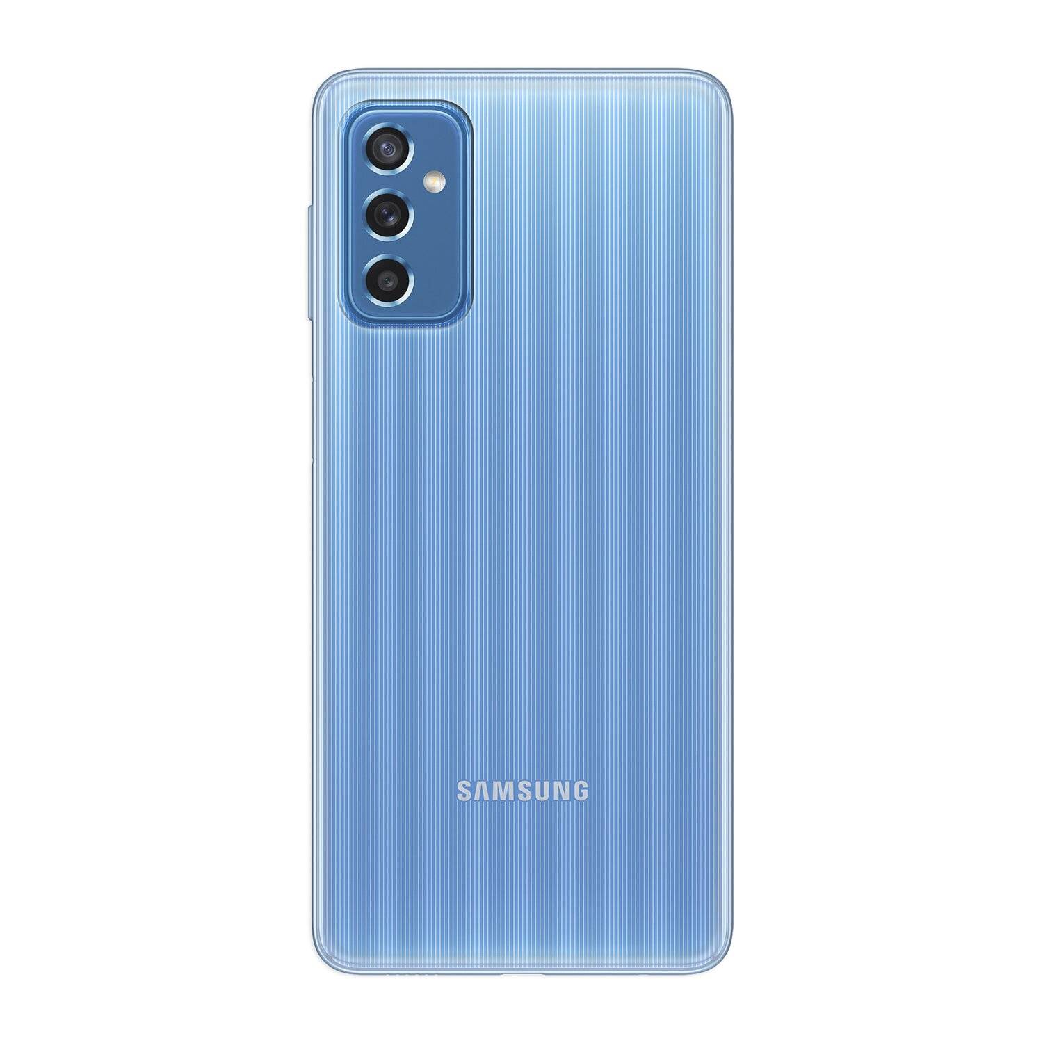 Silikon Hülle Basic kompatibel mit Samsung Galaxy M52 5G Case TPU Soft Handy Cover Schutz Transparent