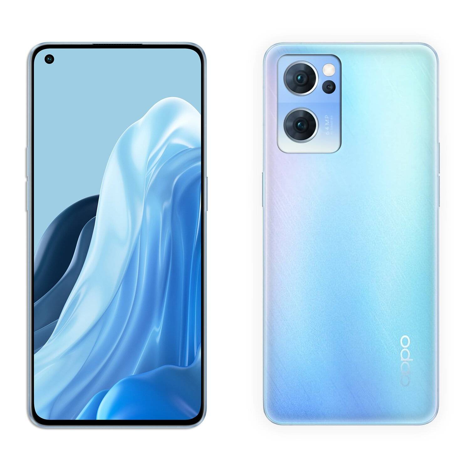 Silikon Hülle Basic kompatibel mit Oppo Reno7 Pro 5G TPU Soft Handy Cover Schutz Transparent