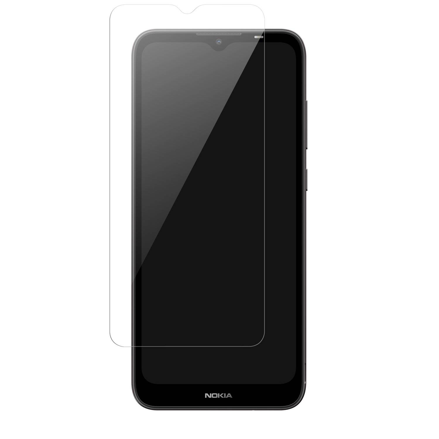 3X Schutzglas 9H kompatibel mit NOKIA C10 Displayschutzfolie Passgenau Glas