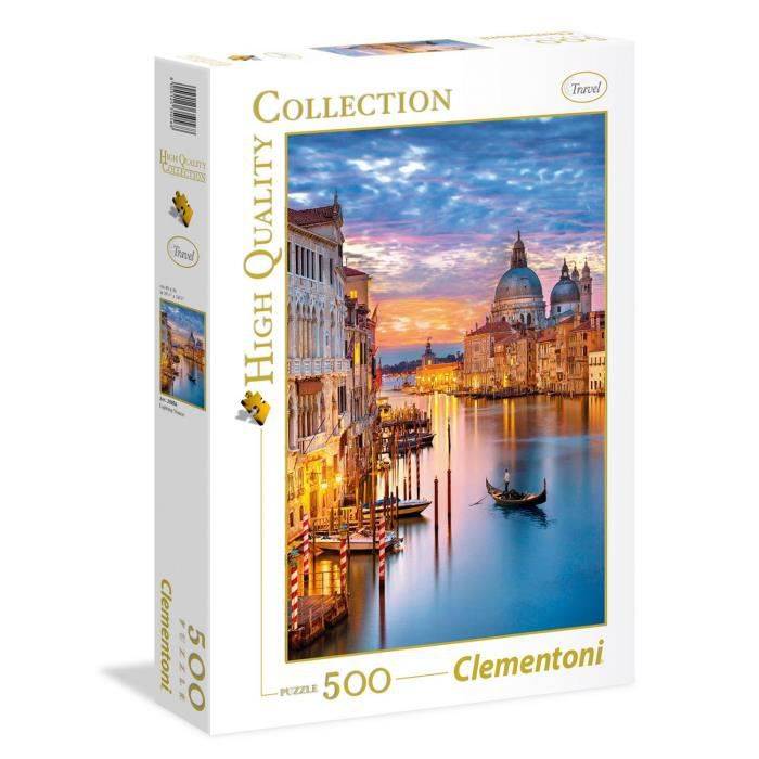 Clementoni - 500 Teile - Beleuchtung Venedig