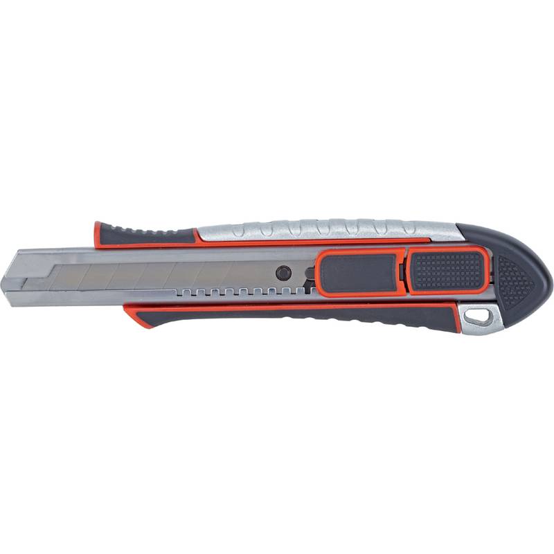 MAUL Sicherheitscutter MAULtool, Klinge: 18 mm, silber/rot
