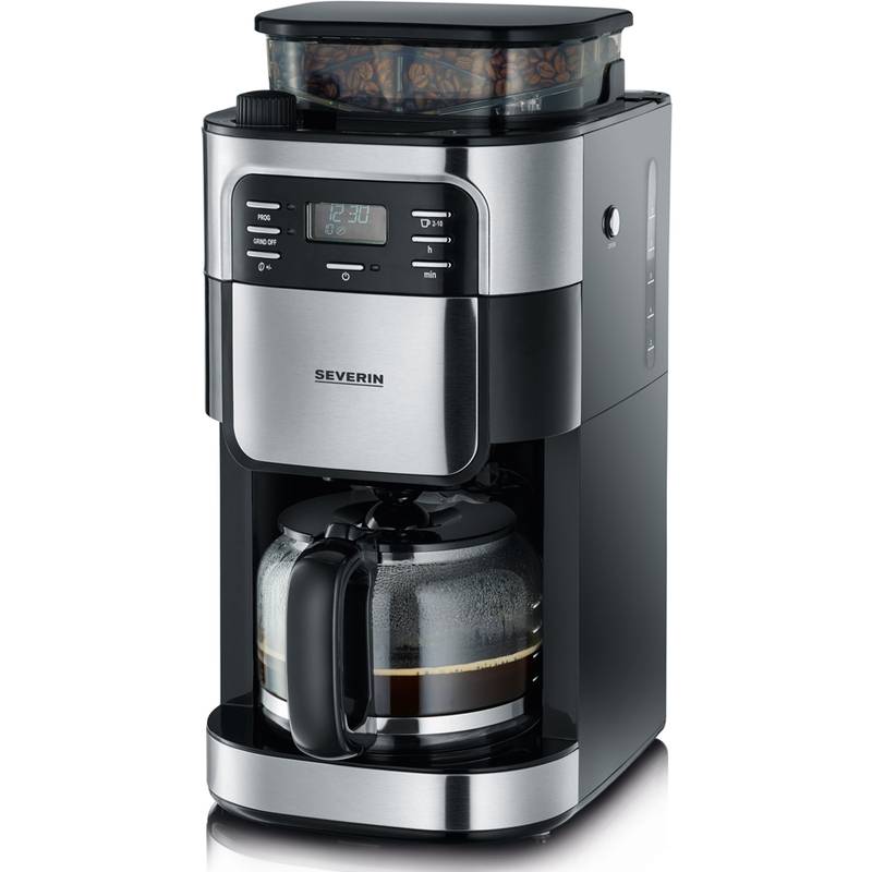 SEVERIN Kaffeemaschine KA 4810, Edelstahl / schwarz