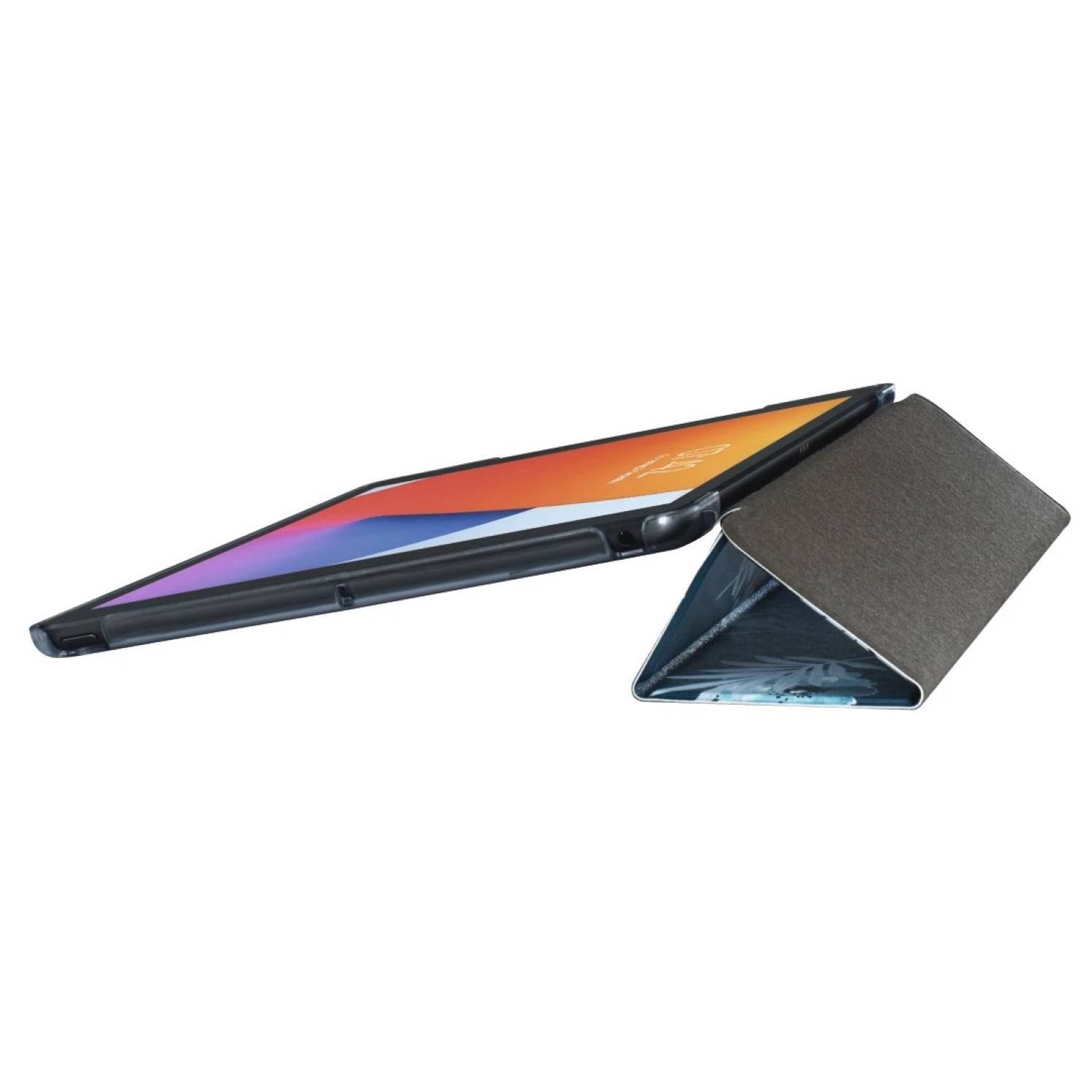 Tablet-Case Botanic Clear Blau für Apple iPad 7/8/9 10,2"