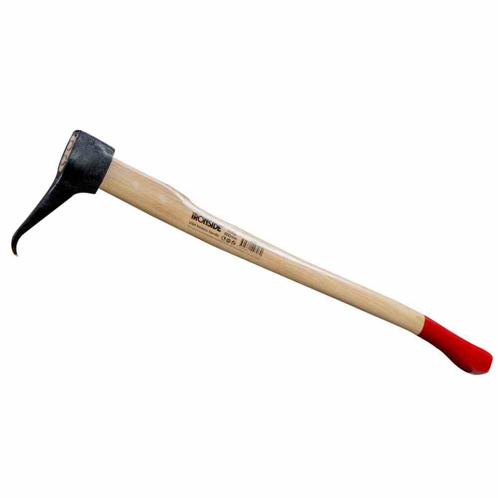 Ironside 100-707 Handsappie 800 mm mit Hickorystiel, schwarz/natur/rot
