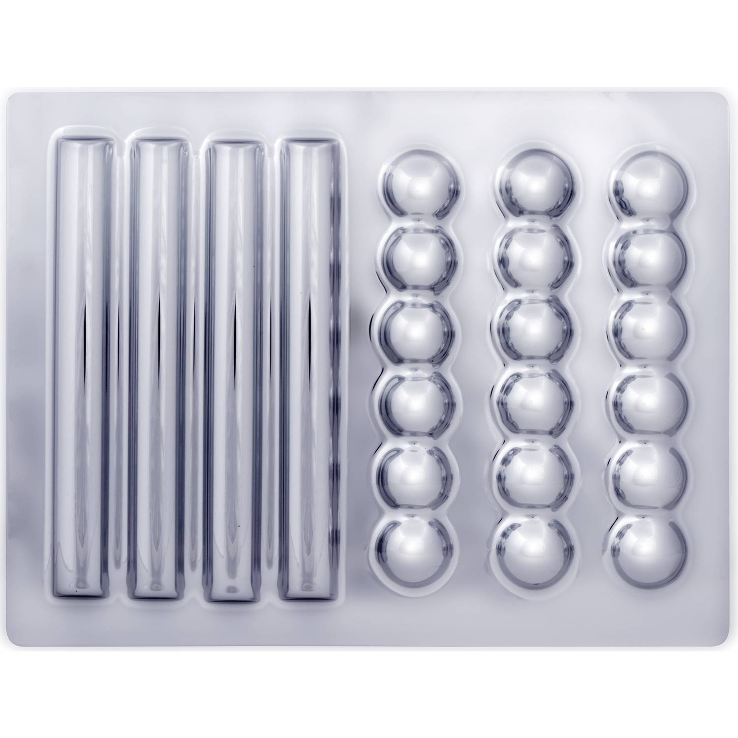 EDUPLAY 120399 Acrylspiegel, 4er Set, mehrfarbig (1 Set)