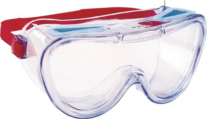 Vollsichtschutzbrille Vistamax VNC EN 166 Rahmen klar,Scheibe klar,kratzfest