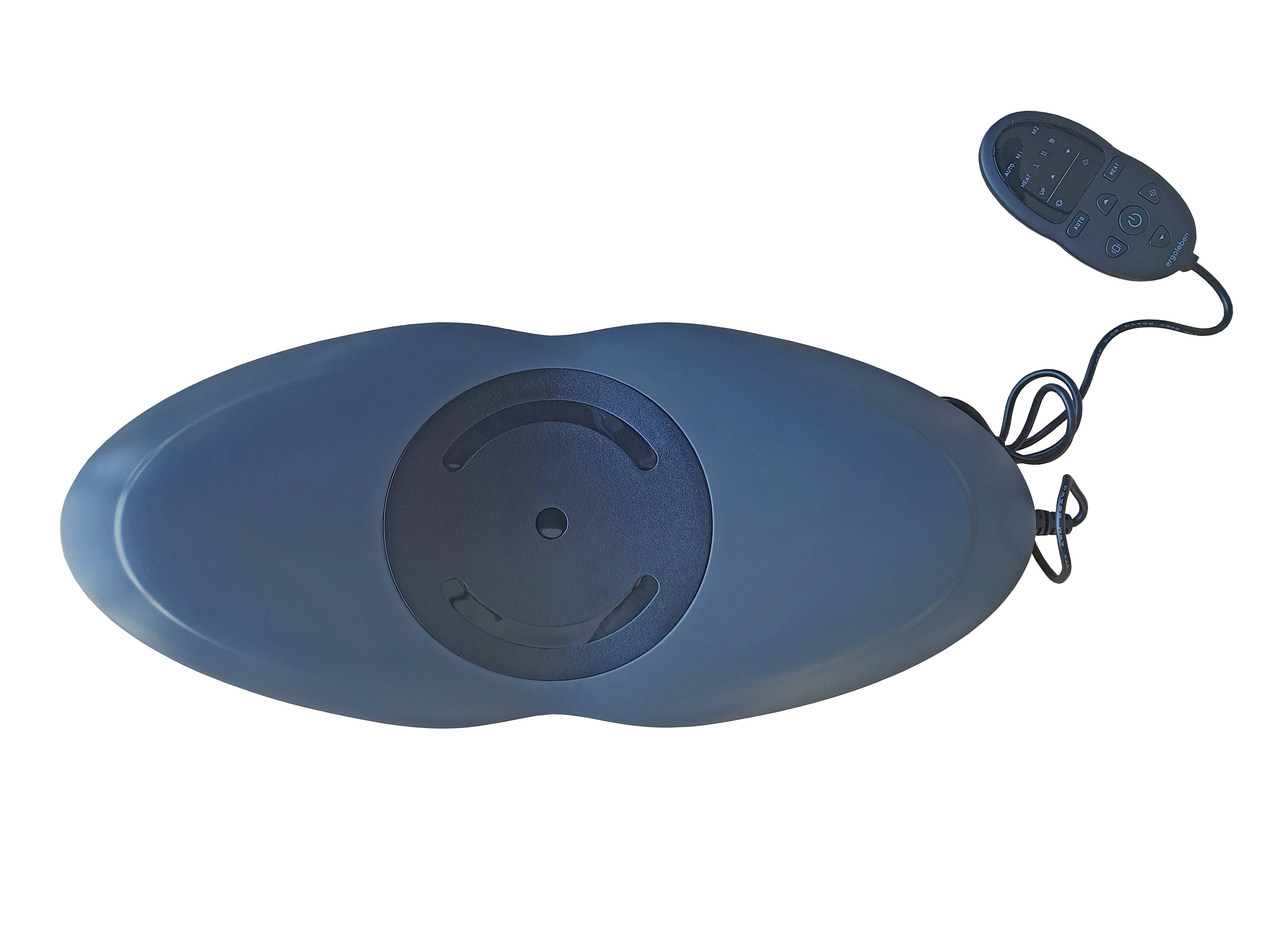 ERGOLEBEN Massagegerät für Hüfte und Lendenwirbelsäule mit Wärme Funktion | Airbag und Vibration| Linderung von Muskelschmerzen Verspannungen | L