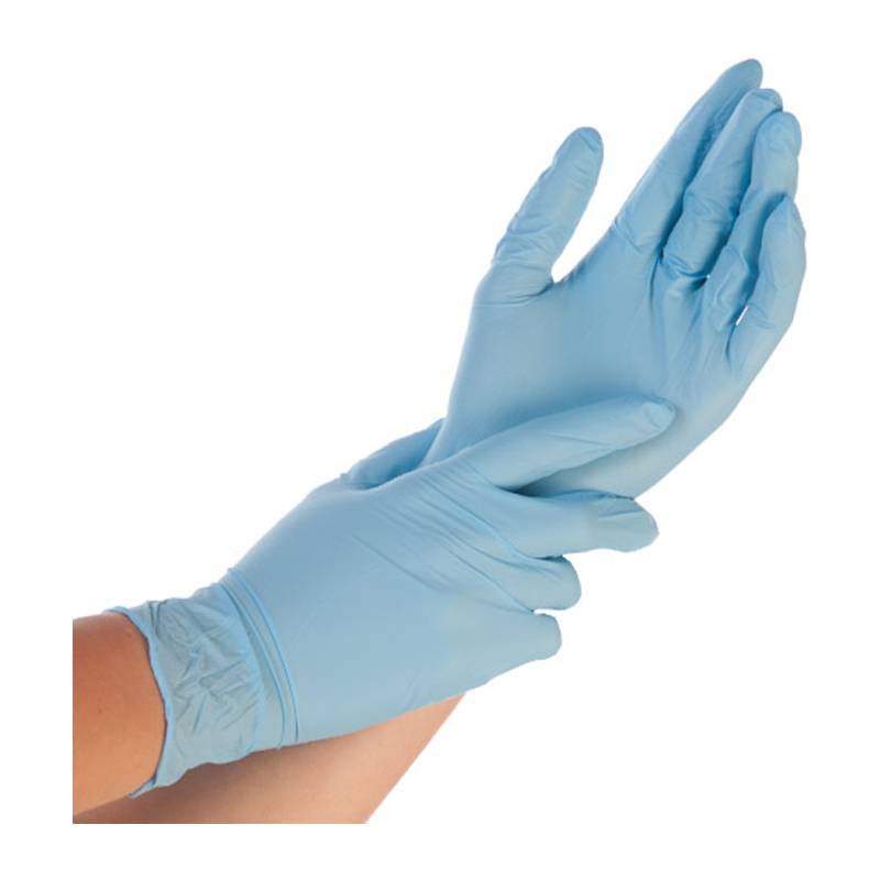 HYGONORM Nitril-Handschuh "SAFE LIGHT", XXL, blau, puderfrei