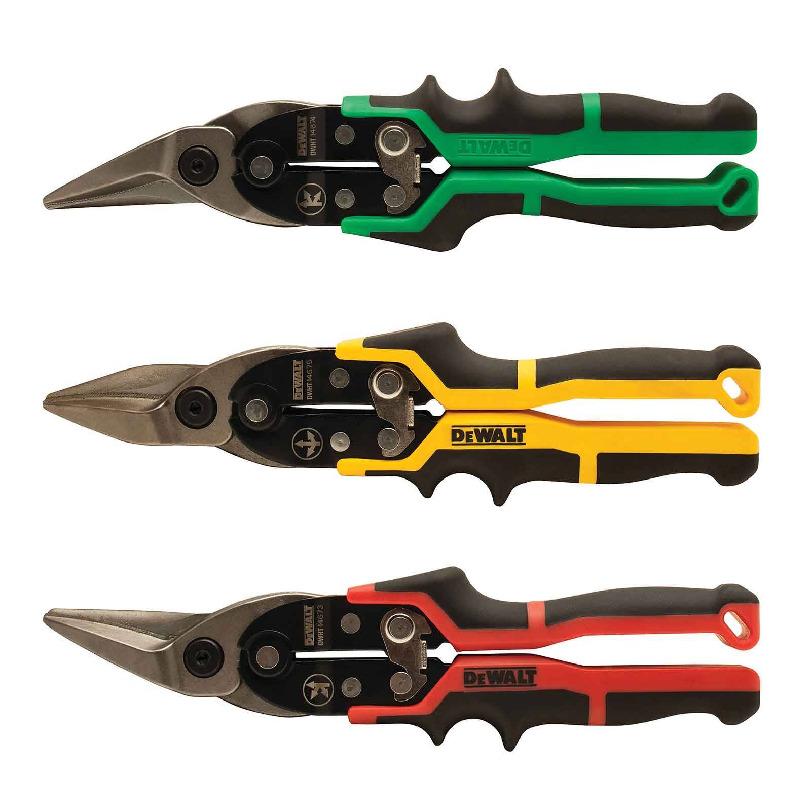 DeWALT Blechschere ERGO DWHT14676-0 3er Pack