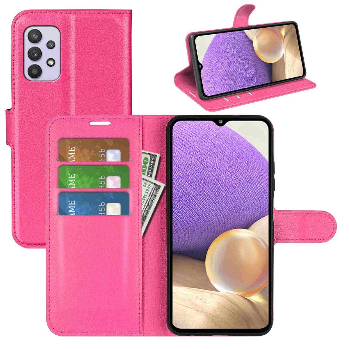 Für Samsung Galaxy A53 5G Handy Tasche Wallet Premium Schutz Hülle Case Cover Etuis Neu Zubehör Pink