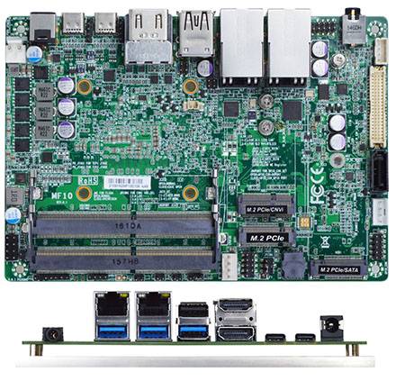 Jetway MF10-90 (Intel Tiger Lake-U i5-1135G7 SoC) [PCIe 4.0, 2x LAN, 4x HDMI/DP]