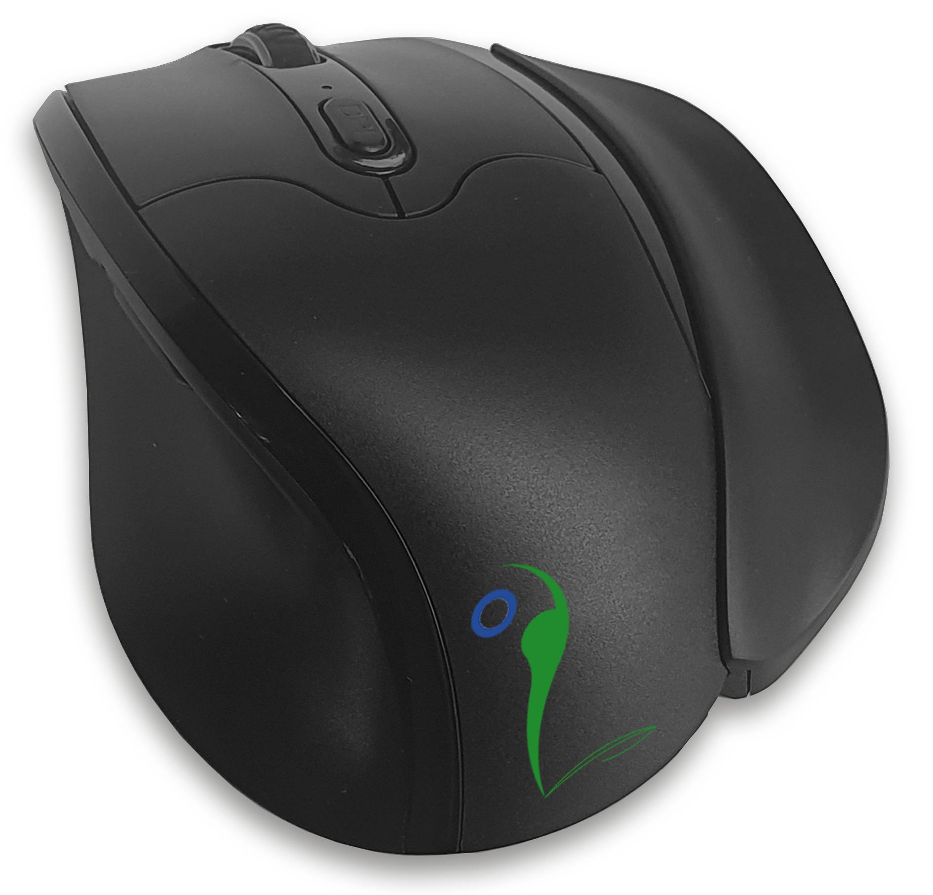 ERGOLEBEN Kabellose Vertikale Maus Ergonomische Maus 2.4Ghz | 5 Tasten |1000/1600/2000 DPI Funk Maus | Vorbeugung gegen Mausarm Tennisarm RSI