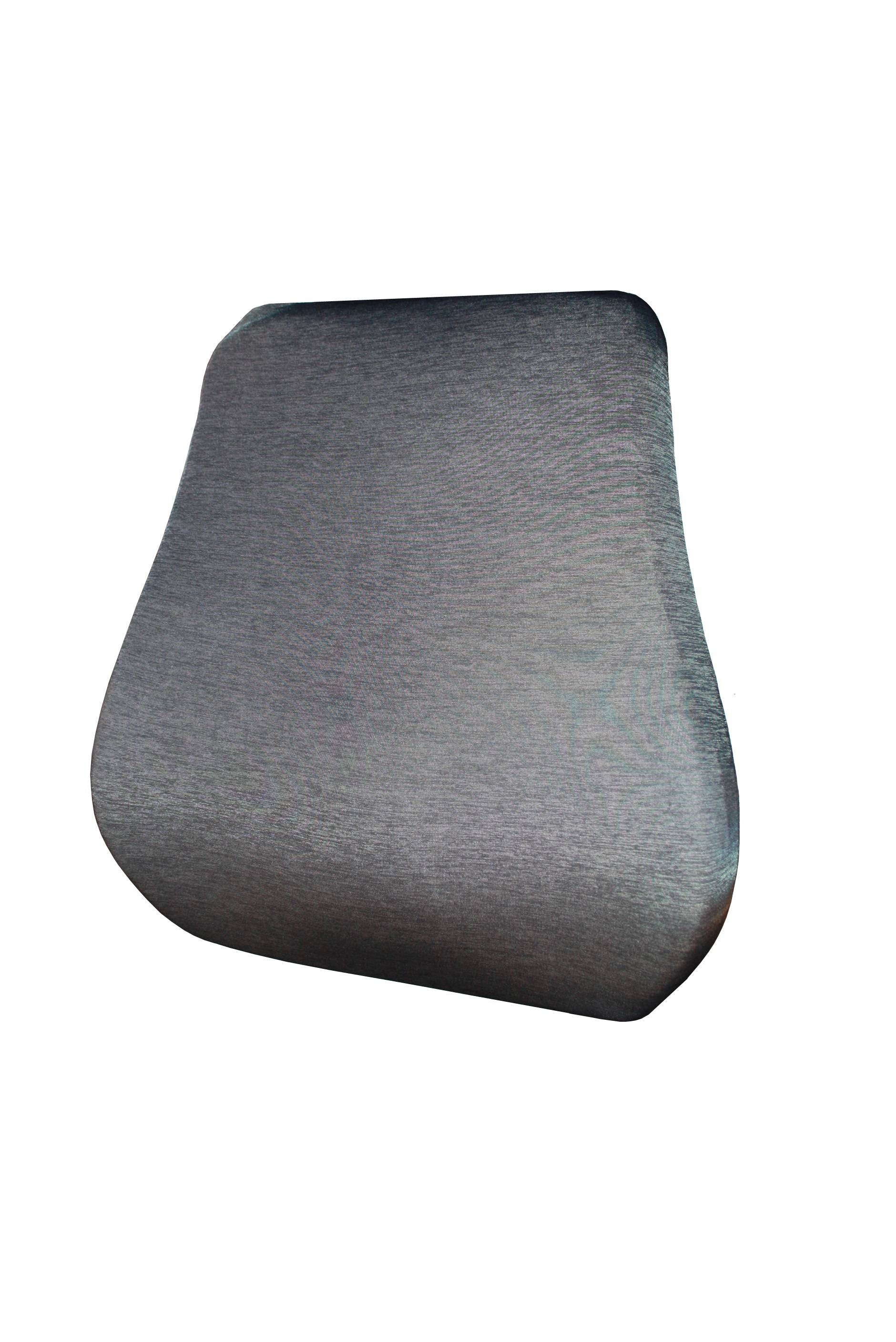 ERGOLEBEN ergonomisches Lendenstützkissen mit integriertem Luftkissen aufblasbar | Rückenstütze für Stühle bis 37cm Lehnenbreite | Rückenkissen