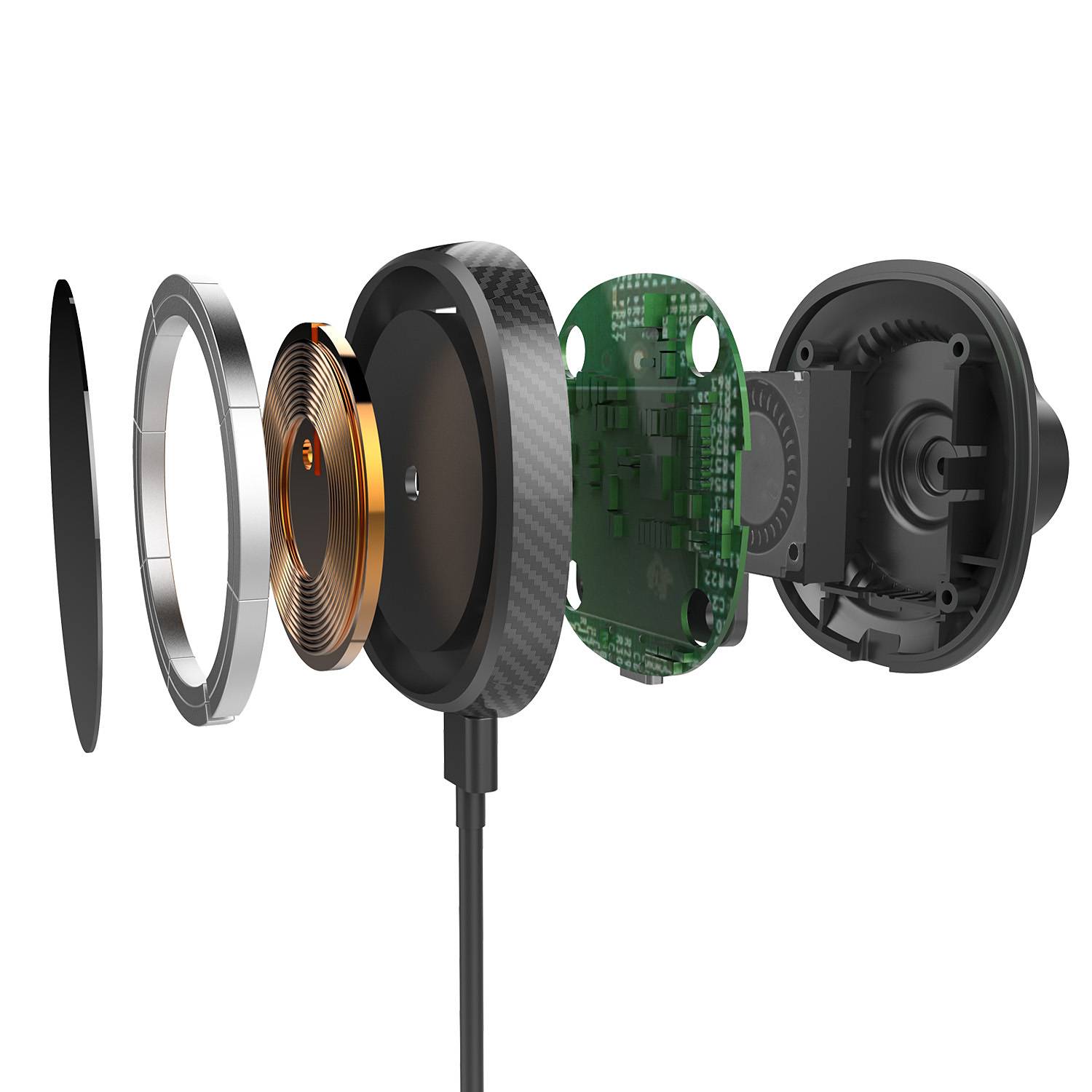 15W KFZ Autohalterung mit Ladefunktion für iPhone 15, 14, 13, 12 - MagSafe Ladegerät Auto Handyhalterung