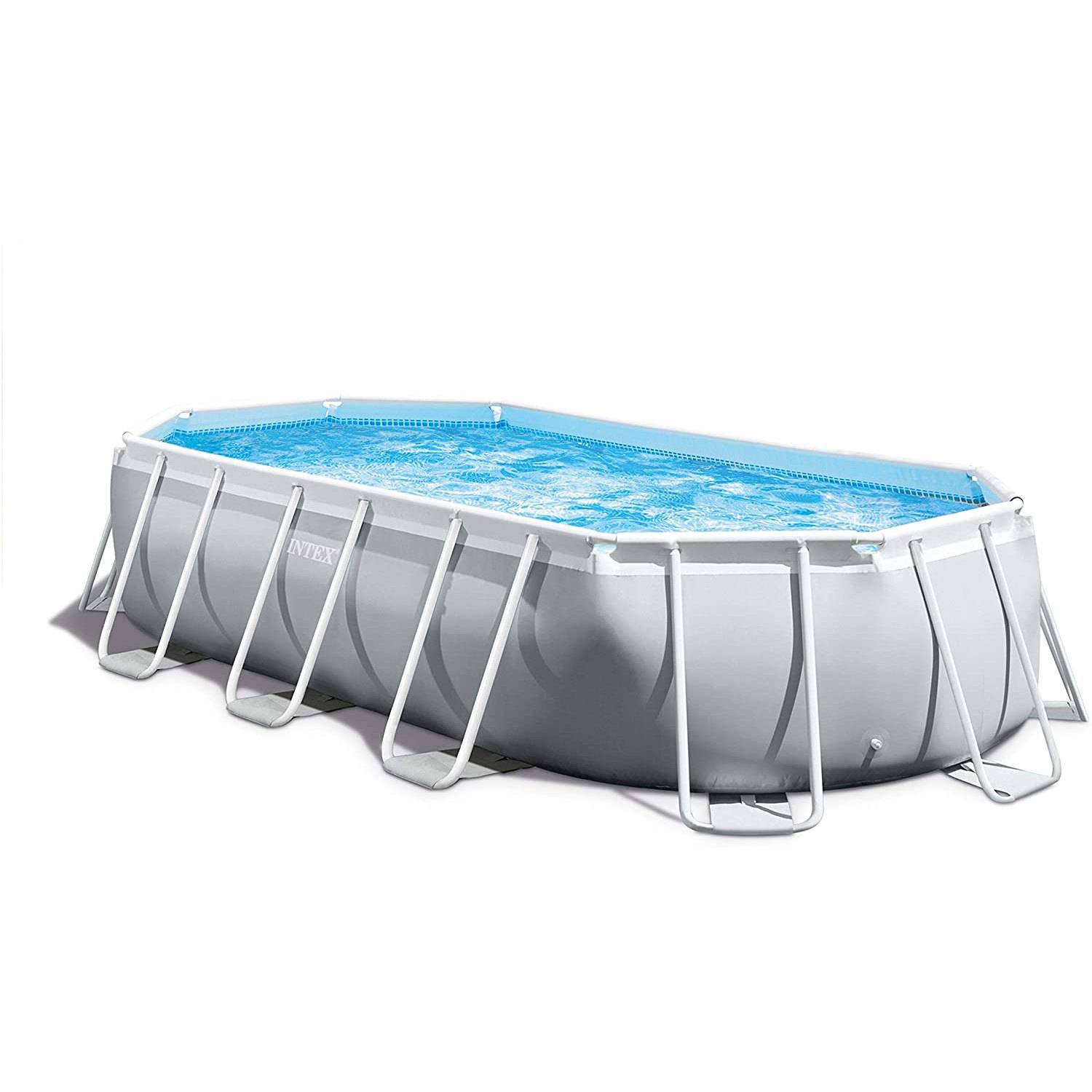 INTEX 26796GN - Prism Frame Oval Pool (503x274x122cm)