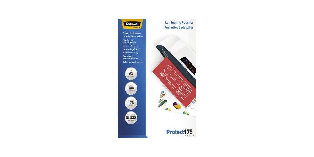 Fellowes Laminierfolie Protect 175 Mae: 308 x 428 mm (B x H)