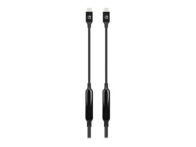 Manhattan USB-C to USB-C Cable, 3m, Active, Male to Male, Black, 10 Gbps (USB 3.