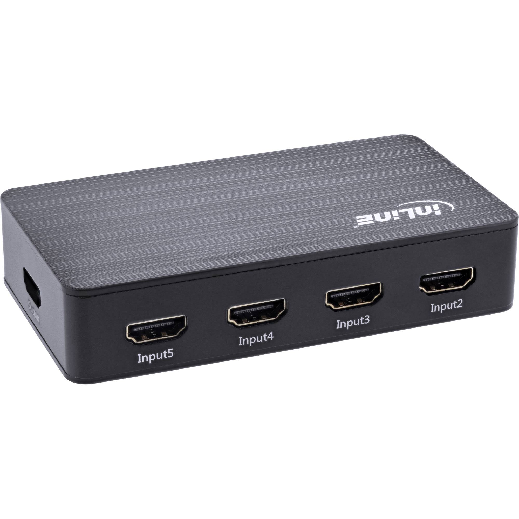 INLINE - HDMI Switch - 5-fach - 4K2K@60Hz - HDCP 2.2