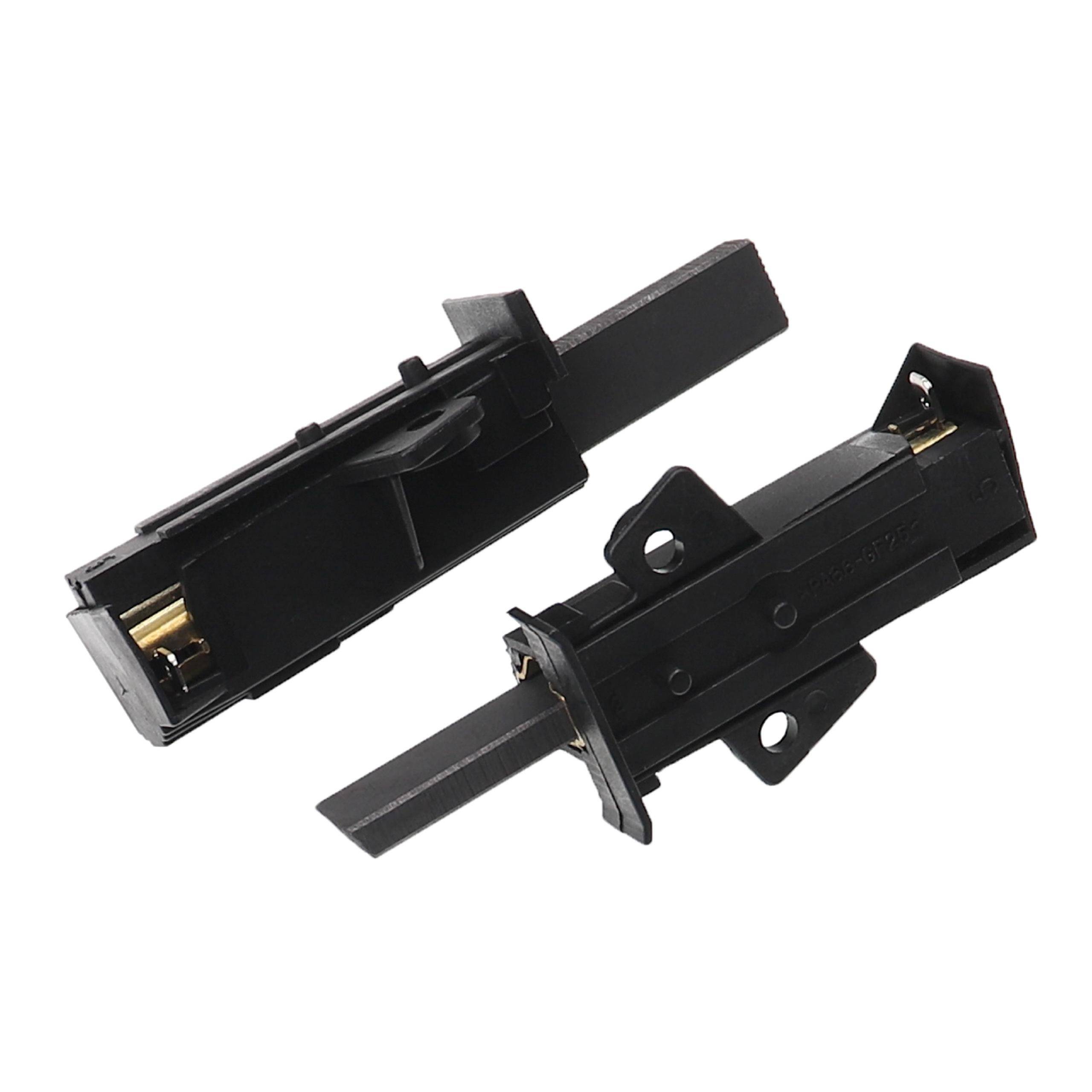 vhbw 2x Kohlebürste kompatibel mit Whirlpool AWO/D 4720/P 859245549001, AWO/D 4720/P 859245549000 Waschmaschine, Trockner