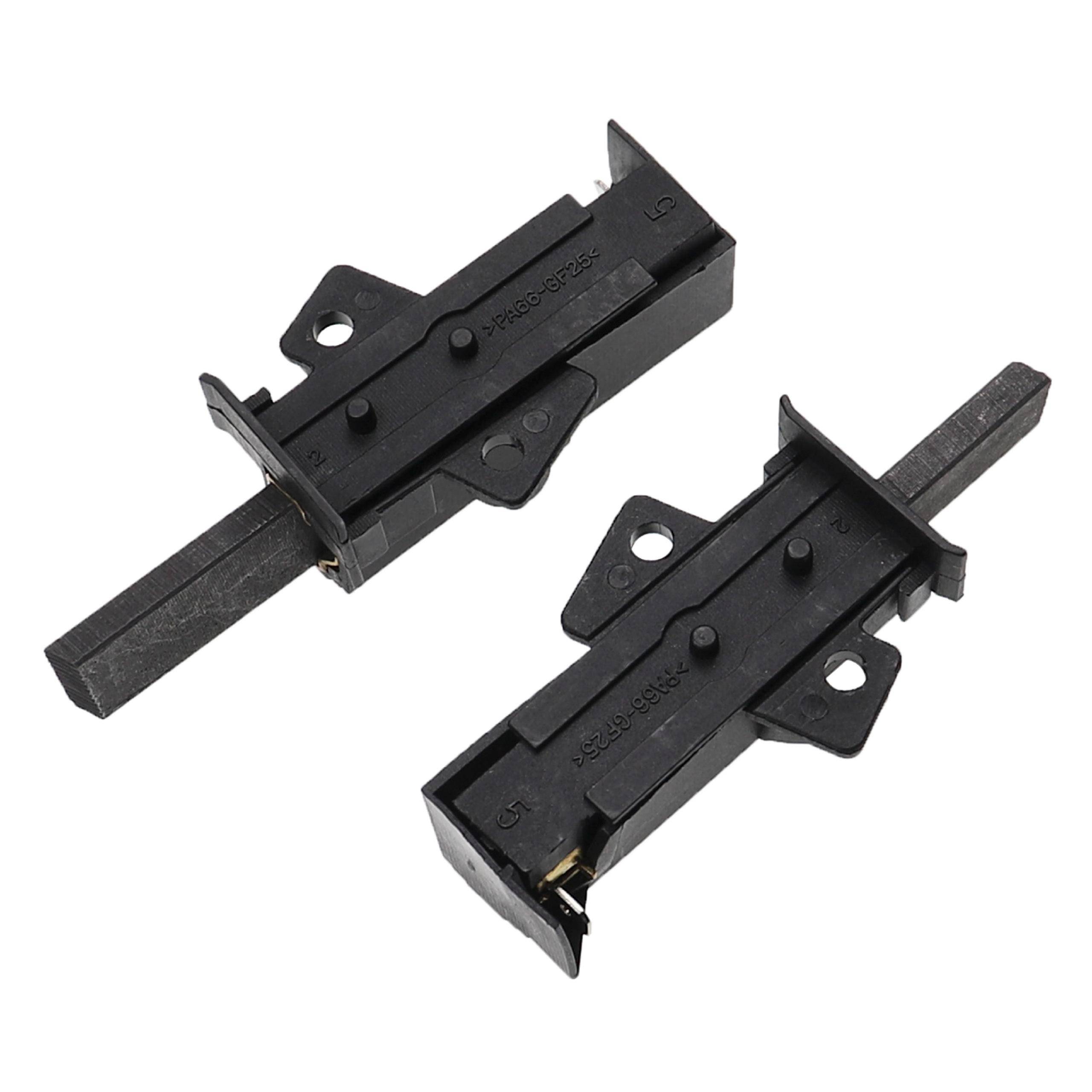 vhbw 2x Kohlebürste kompatibel mit Whirlpool AWO/D 4605 859233315108, AWO/D 4605 859233315104 Waschmaschine, Trockner