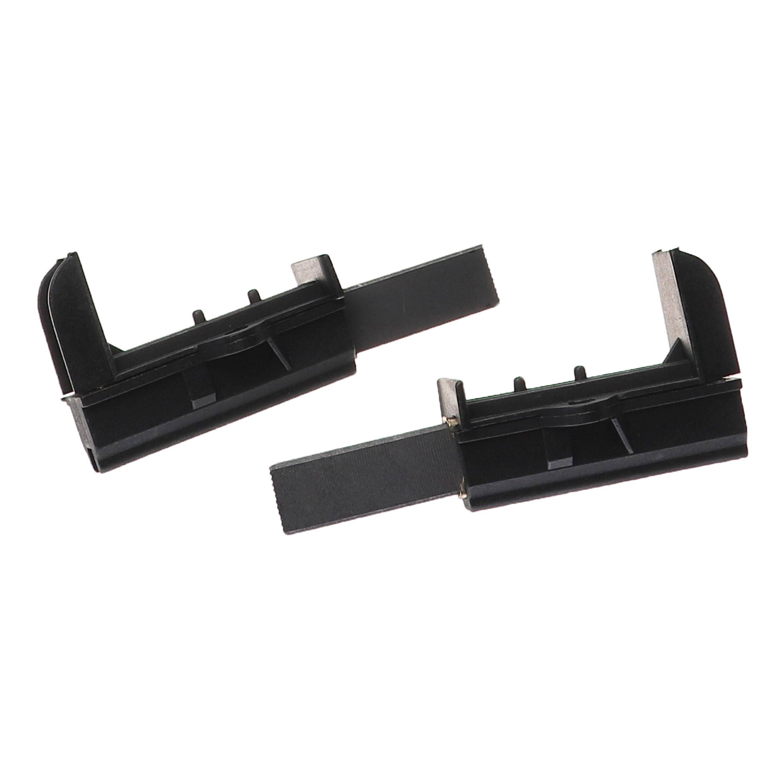 vhbw 2x Kohlebürste 5 x 12,5 x 29 mm kompatibel mit Beko 6214413100, 6210702000, 2618 B 6225202000, 6214448000 Waschmaschine, Trockner