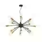 Maytoni Jackson Pendelleuchte T546PL-18B 18xE27, Schwarz, aus Metall, exkl. Leuchtmittel Maytoni Jackson Pendelleuchte T546PL-18B 18xE27, Schwarz, aus Metall, exkl. Leuchtmittel