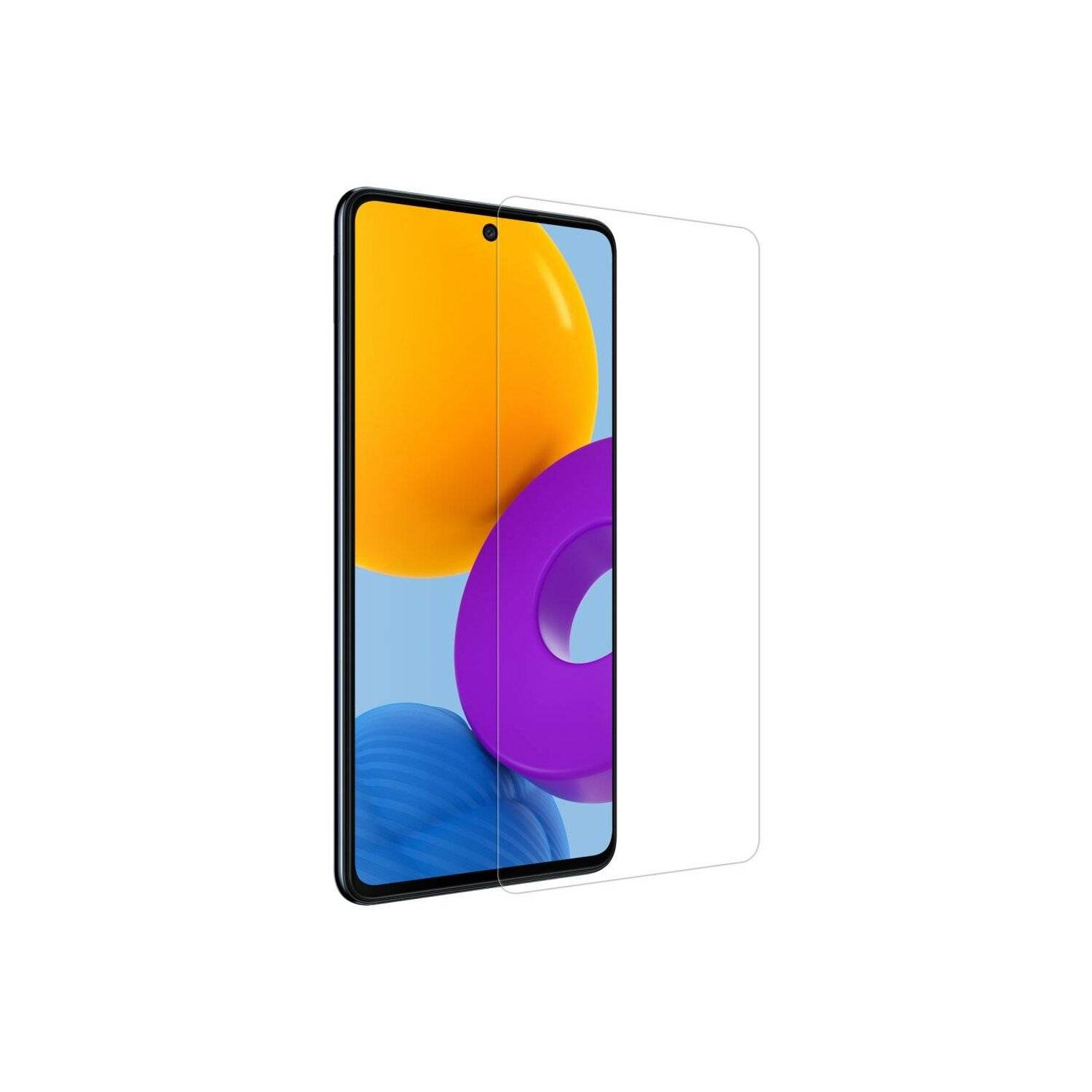 3X Schutzglas 9H kompatibel mit Samsung Galaxy M52 5G Displayschutzfolie Passgenau Glas