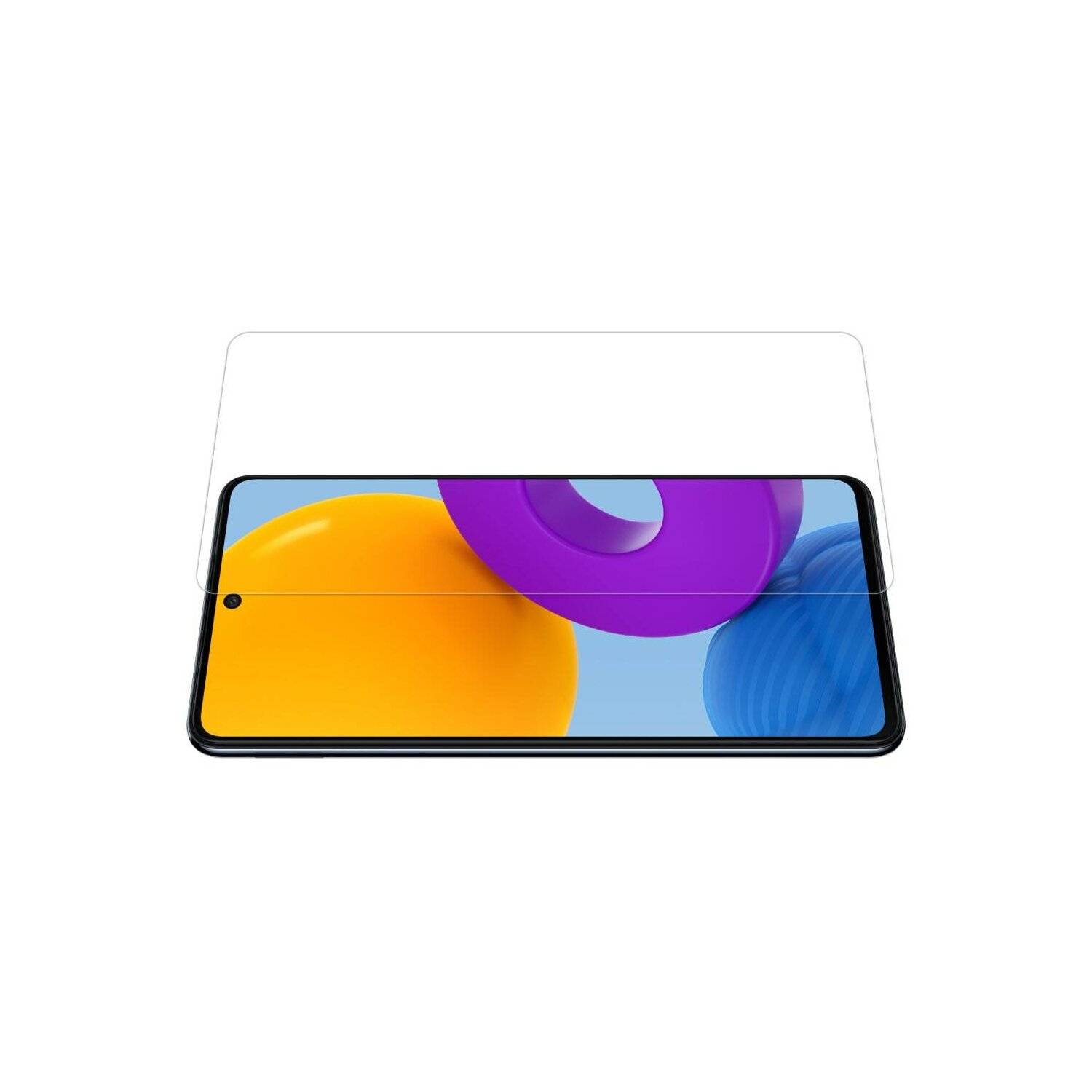 3X Schutzglas 9H kompatibel mit Samsung Galaxy M52 5G Displayschutzfolie Passgenau Glas