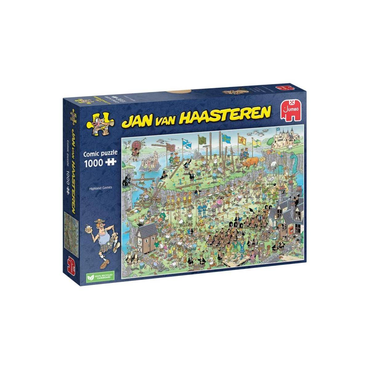 20069 - Highland-Spiele von Jan van Haasteren, Puzzle, 1000 Teile