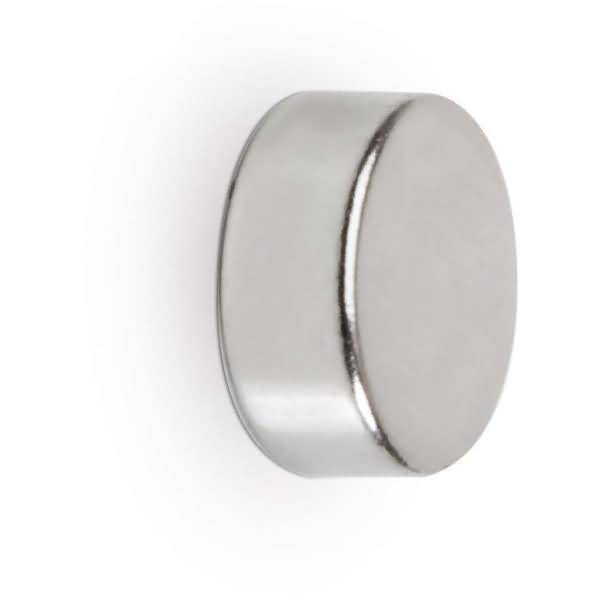 Neodym-Scheibenmagnet 3x8mm 1500g hellsilber VE=10 Stück