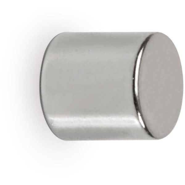 Neodym-Scheibenmagnet 8x8mm 2800g hellsilber VE=10 Stück