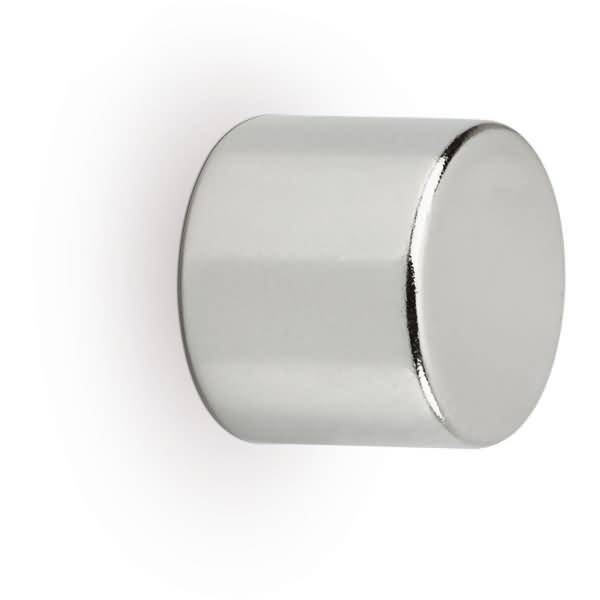 Neodym-Scheibenmagnet 10x10mm 4000g hellsilber VE=10 Stück