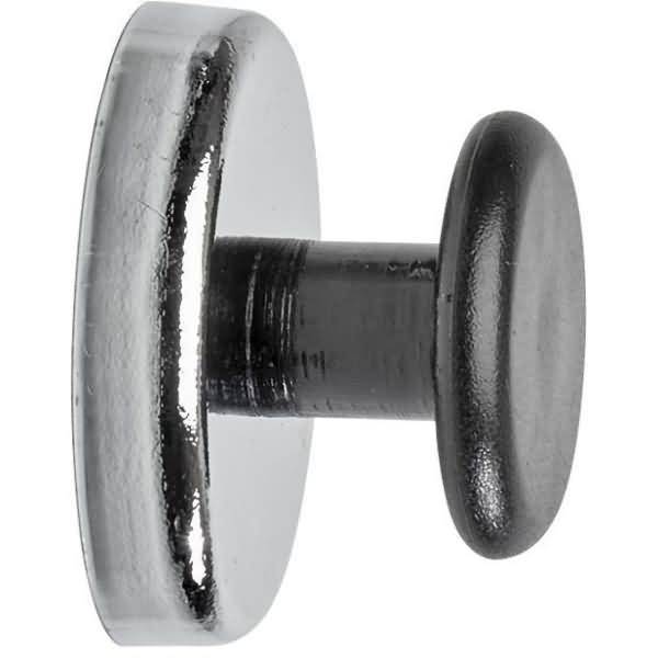 Kraft-Magnet mit Griffknopf Größe 36mm 5000g hellsilber