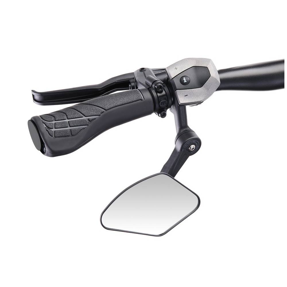 Krampe Fahrradspiegel KF Cross Typ C kleine Außenklemmung, schwarz